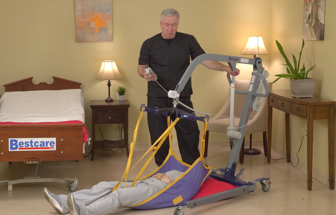 BestCare BestLift™ PL400 Electric Patient Lift | 400 lb Capacity