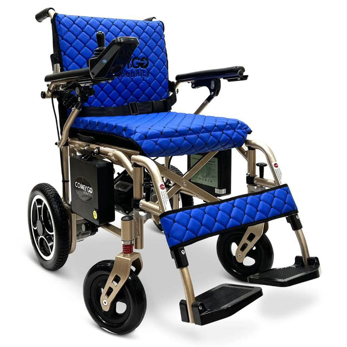 ComfyGo X-7 Lightweight Foldable Electric Wheelchair for Travel