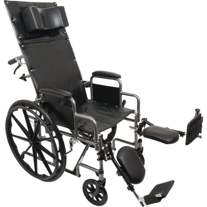 Compass Health ProBasics Reclining Wheelchair (Removable Desk Arms & ELRs)