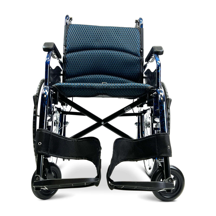 ComfyGo X-1 Lightweight Manual Wheelchair with Quick-Detach Wheels