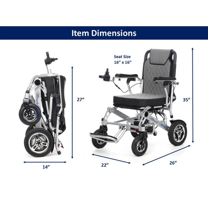 Miracle Mobility Silver 6000 Plus Electric Wheelchairs