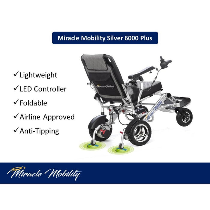 Miracle Mobility Silver 6000 Plus Electric Wheelchairs