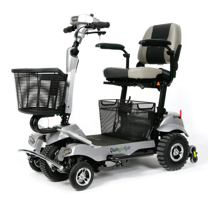 ComfyGo Quingo Flyte Mobility Scooter with MK2 Self-Loading Ramp