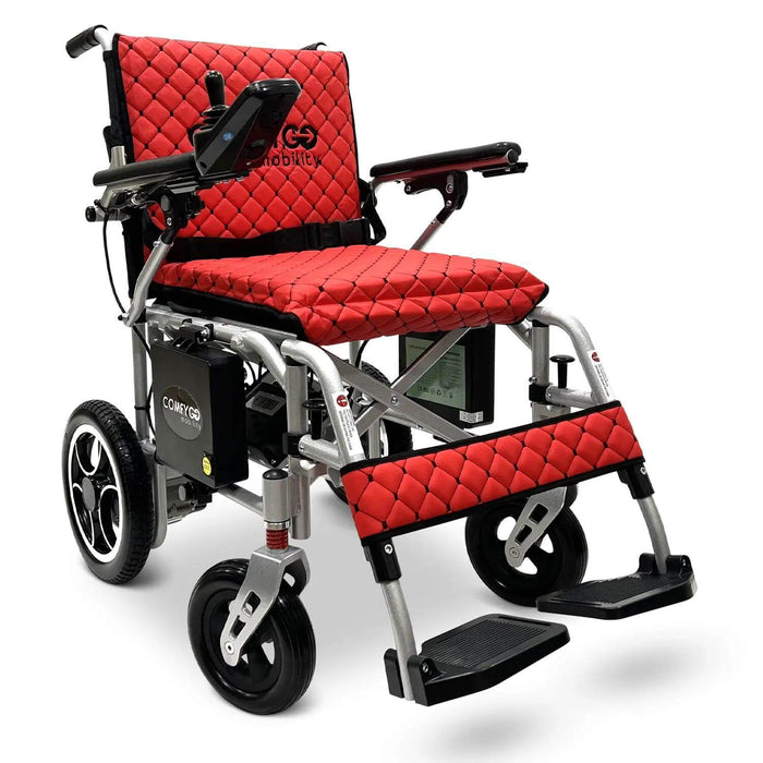 ComfyGo X-7 Lightweight Foldable Electric Wheelchair for Travel