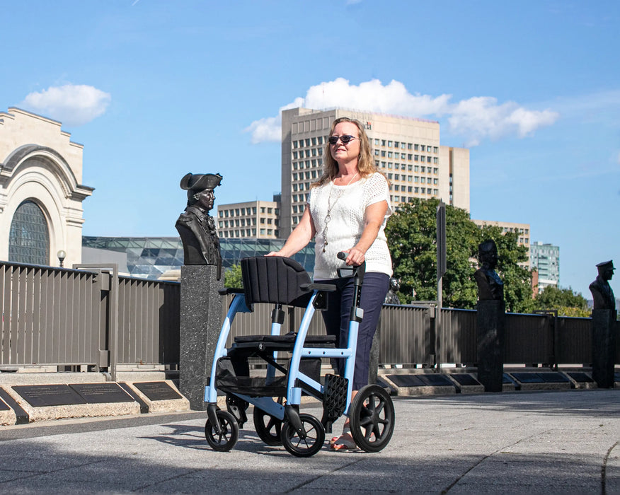 Triumph Prestige: All-in-One Rollator and Transport Chair