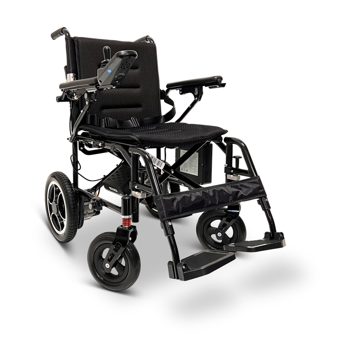 ComfyGo X-7 Lightweight Foldable Electric Wheelchair for Travel