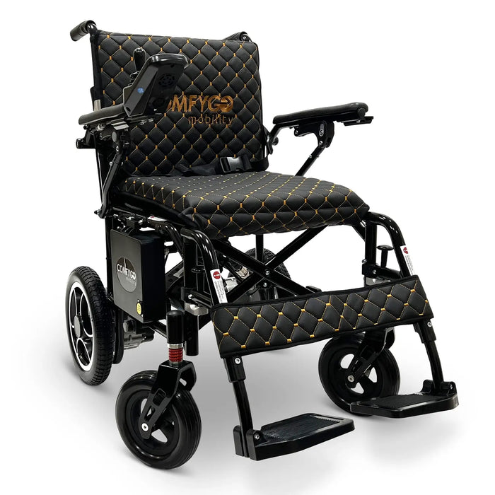 ComfyGo X-7 Lightweight Foldable Electric Wheelchair for Travel