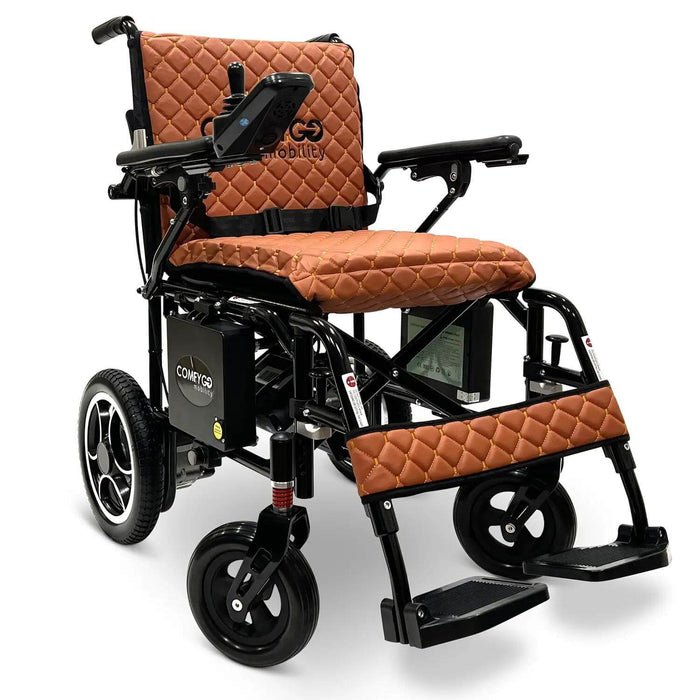 ComfyGo X-7 Lightweight Foldable Electric Wheelchair for Travel