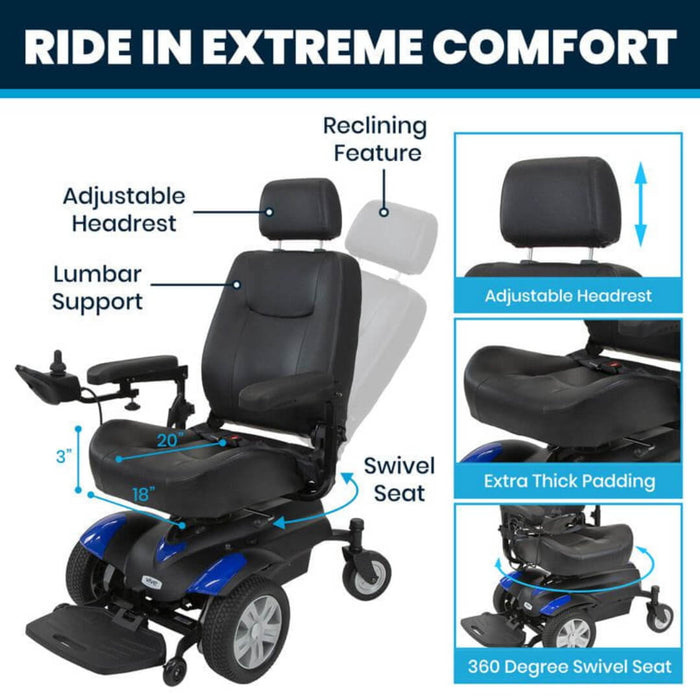 Vive Health Electric Wheelchair Model V